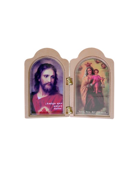 Capilla imitacion Madera Protegeme Con Foto