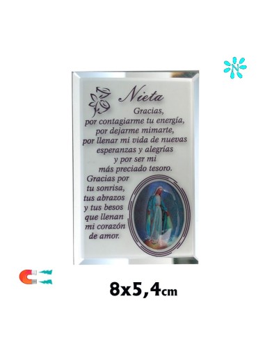 Placa Iman Nieta Recuerdo...