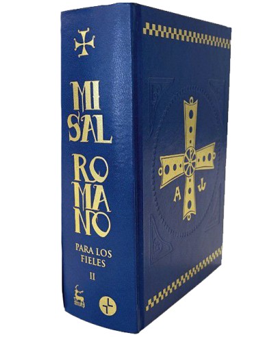 Misal Romano Para Los Fieles 2 Azul Nueva Edicion 2022