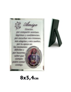 Llavero Metal Figura Virgen...