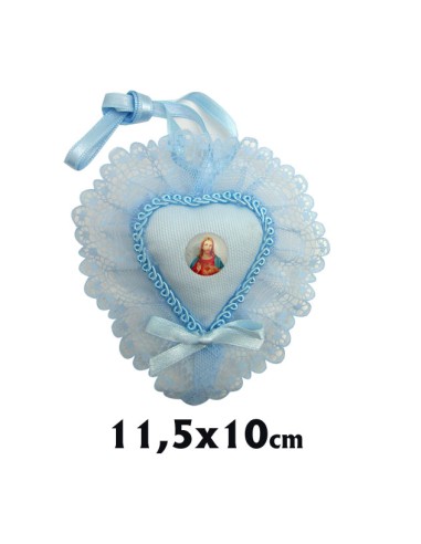 Corazon De Tela Grande Con Reborde...