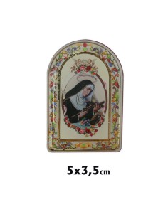 Placa Oval Cristal 9X7cm...