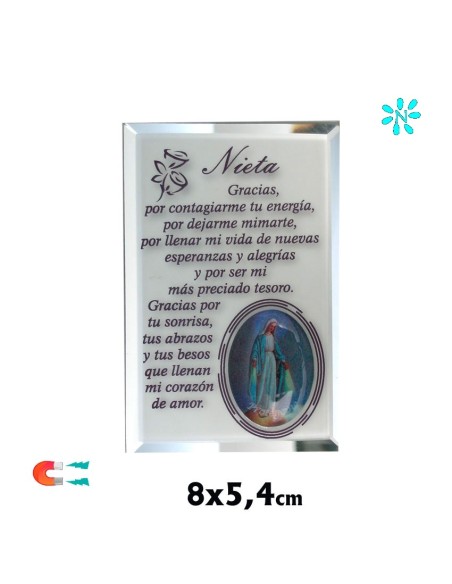 Caja Redonda Con Foto Corazon De Jesús Acabado Nacar