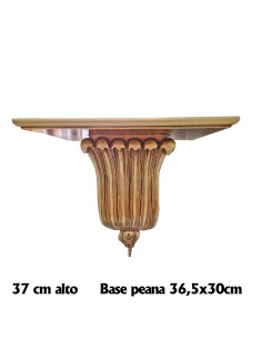 Repisa Madera Dorada