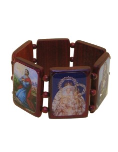 Pulsera Madera Elastica...
