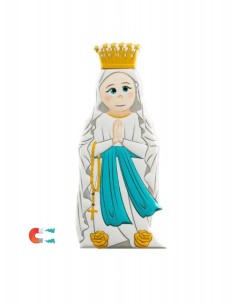Cruz Cristal 12X8cm Sagrado...