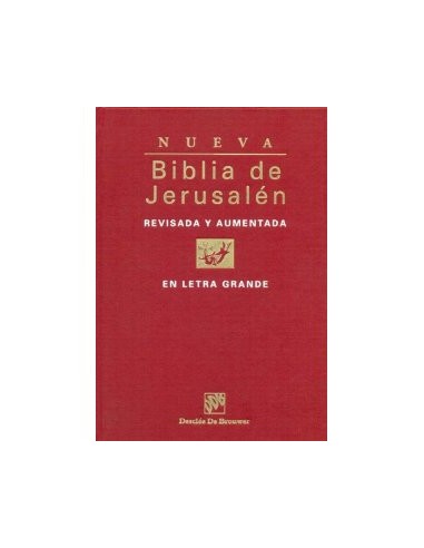 Biblia Jerusalen Letra Grande