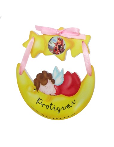 Medalla Cuna Angelita Dormida Sobre...