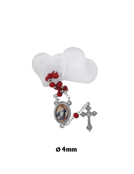 Decena Perfumado En Caja Flor Pequeña Transparente