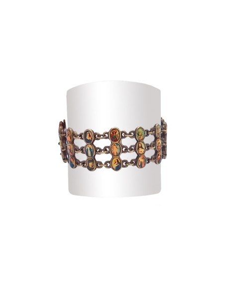 Pulsera Triple Fila Con 36 Fotos A Color