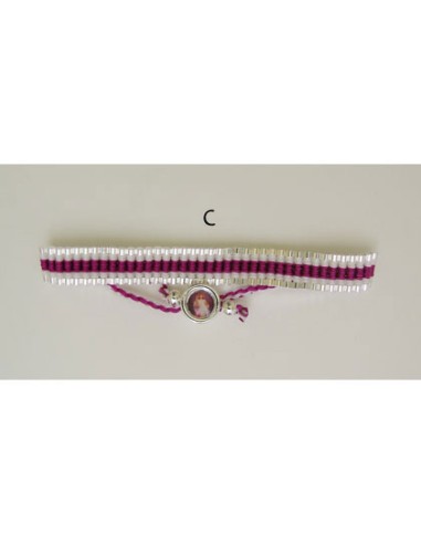 Pulsera De Hilo Y Rollos Redondos...