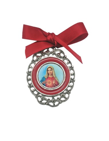 Medalla 6X4cm Metal Con Lazo Y...
