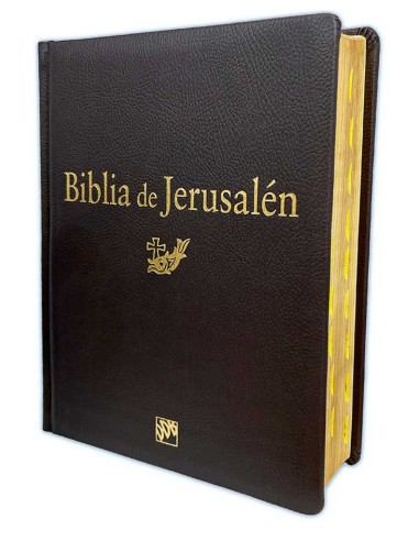 Biblia Jerusalen Manual 2 Lujo 2019 Canto Dorado Y Uñero