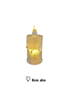 Velita Navidad 8Cm A Pilas...