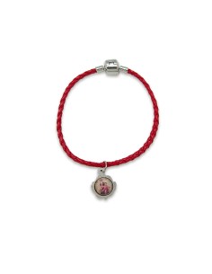 Pulsera Trenzada Roja...