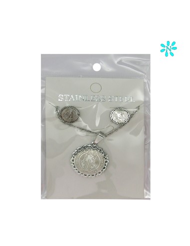 Juego Colgante Redondo 2. 4 Cm Y...