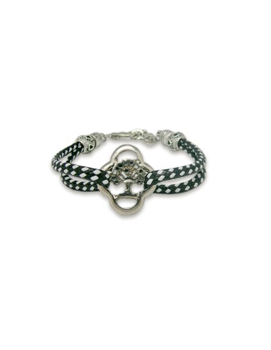 Pulsera Madera Ajustable Marron...