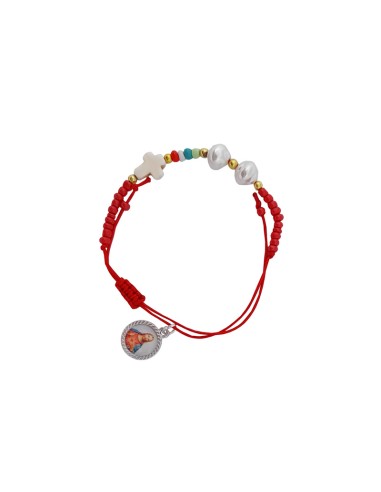 Pulsera Cuerda Bolitas Mini Con 2...