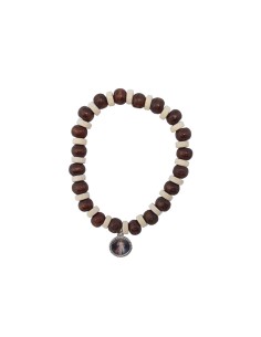 Pulsera Madera Clara Oval...