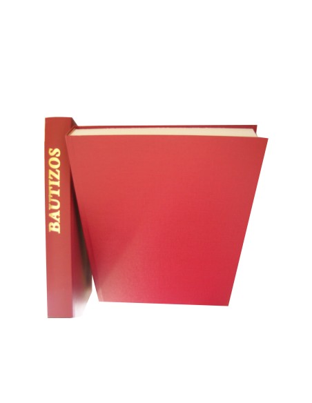 Libro Registro Bautismo