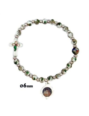 Pulsera Elastica Cloisone 6Mm Blanco...
