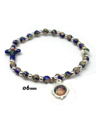 Pulsera Trenzada Infantil Rosa...