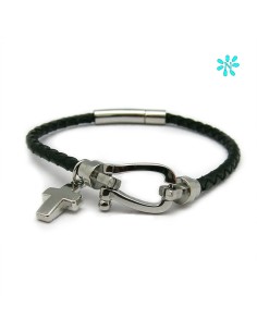 Pulsera Cordon Trenzado Con...