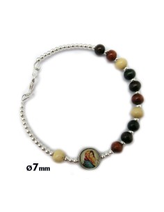 Pulsera Madera Olivo Bola...