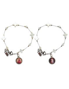 Pulsera Acero Blanco...