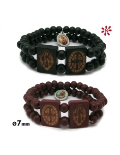 Pulsera San Benito Madera...