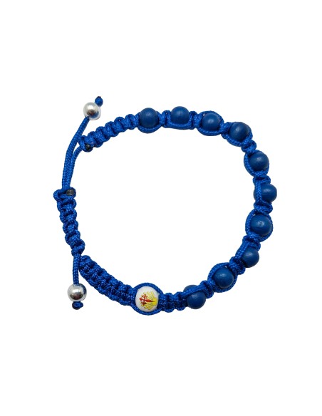 Pulsera Navidad Roja Y Verde Con 7 Figuras Metal