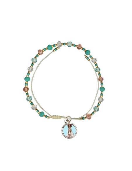 Pulsera Hilo Cristal Surtida