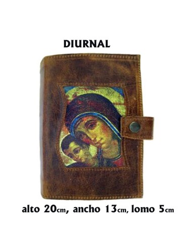 Funda Diurnal Piel Serigrafiada Virgen Del Camino