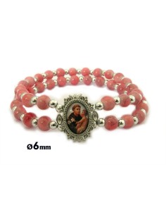 Pulsera Rosario Cristal...