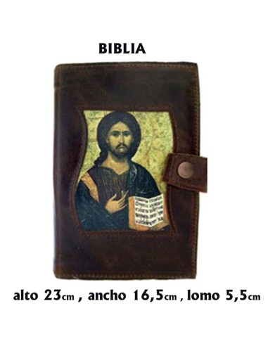 Funda Biblia Jerusalen Ddb Serigrafiada Pantocrator