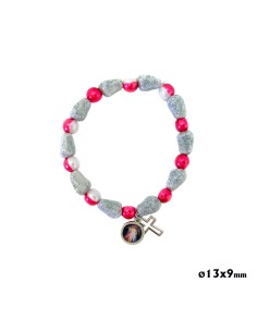 Pulsera Elastica 8Mm Piedra...
