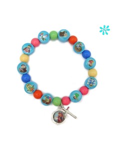 Pulsera Rosario Elastica...