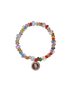 Pulsera Elastica Cristal...