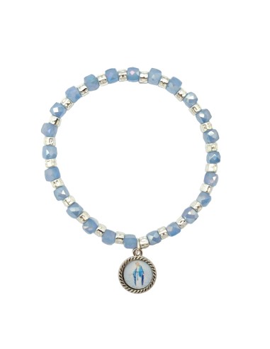 Pulsera Elastica Cristal Opaco 6Mm...