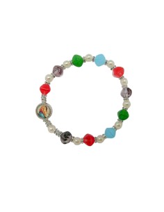Pulsera Elastica Plateada...