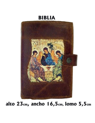 Funda Biblia Jerusalen Ddb Serigrafiada Santisima Trinidad