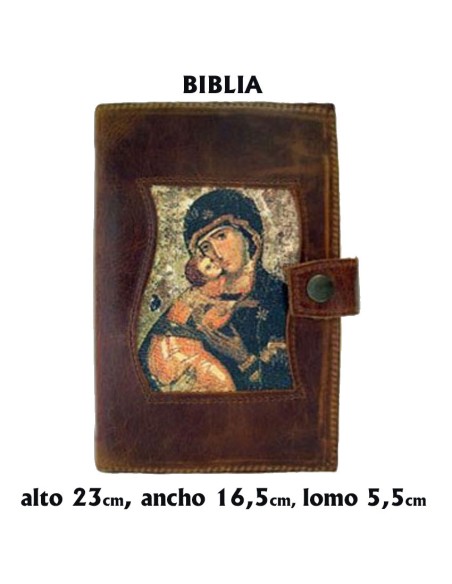 Funda Biblia Nueva Conferencia Episcopal Serigrafiada Con Boton
