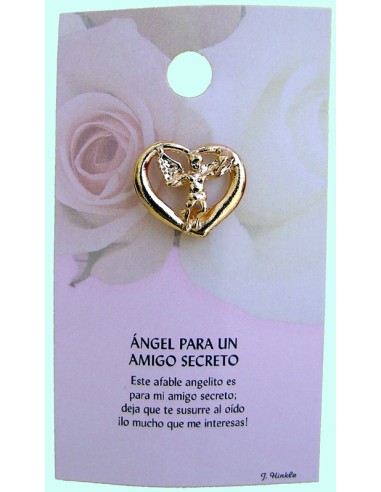 Pin Angel Para Un Amigo Secreto