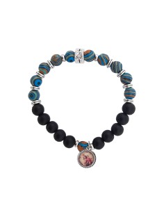 Pulsera Piedras Color...
