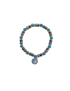 Pulsera Rosario Madera...