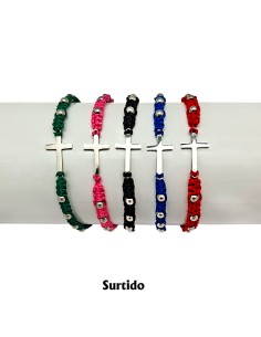 Pulsera Cuerda Trenzada Con...