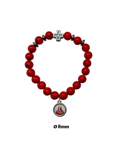 Pulsera Acero Dorada con Cristales Colores Surtidos
