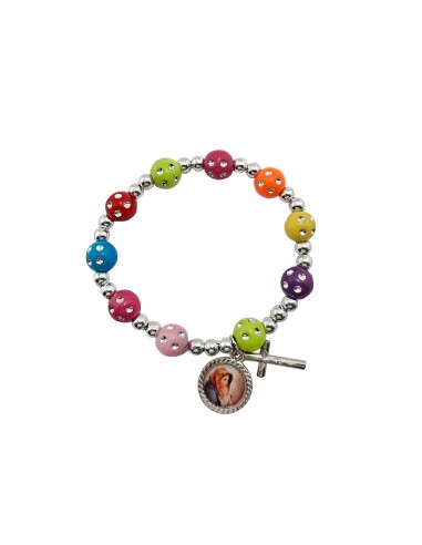 Pulsera Elastica Infantil 8mm Con...