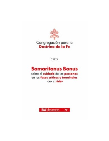 Samaritanus Bonus Sobre El Cuidado De...