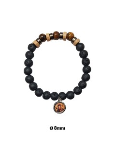 Pulsera elastica piedra...